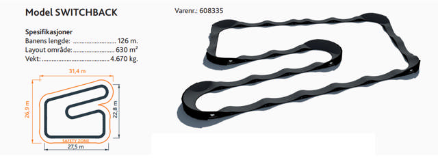 Pumptrack SWITCHBACK komplett