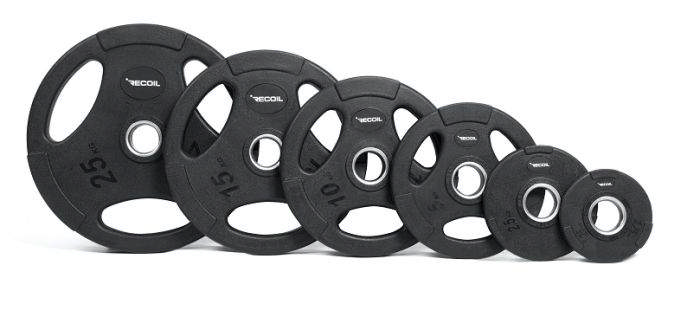 Vægtskiver RECOIL Grip PVC