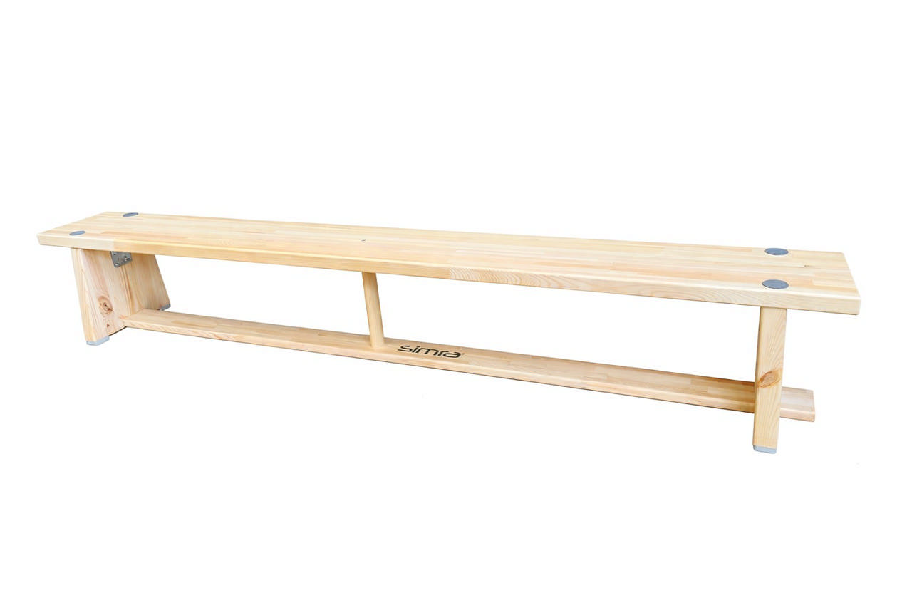 Voimistelupenkki Simra, pituus 2 m, korkeus 320 mm