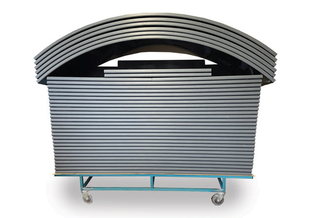 Säilytys- ja kuljetusvaunu Rosco