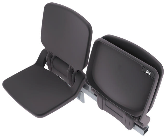 Boxseat 901 - Graphite Black - RAL 9005