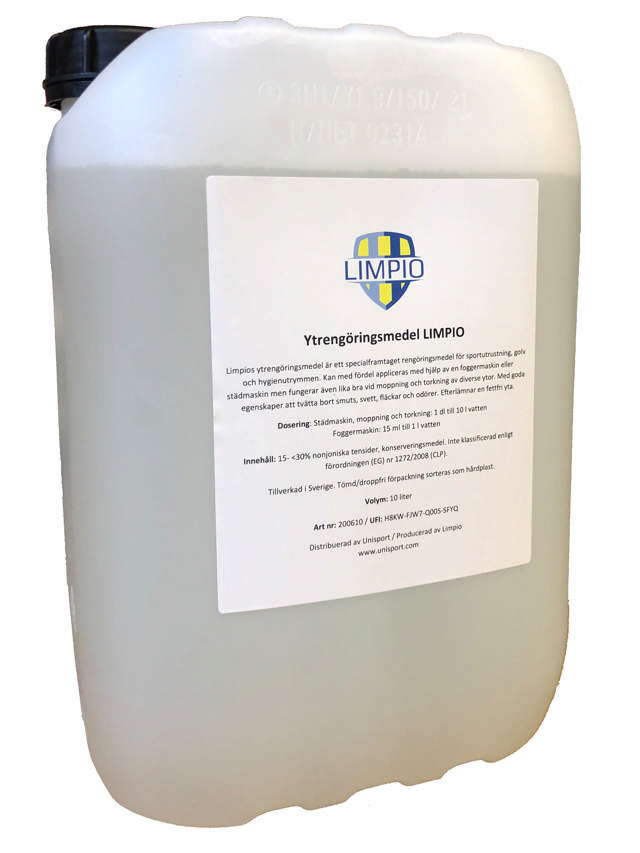 Ytrengöringsmedel LIMPIO, 10 l koncentrat