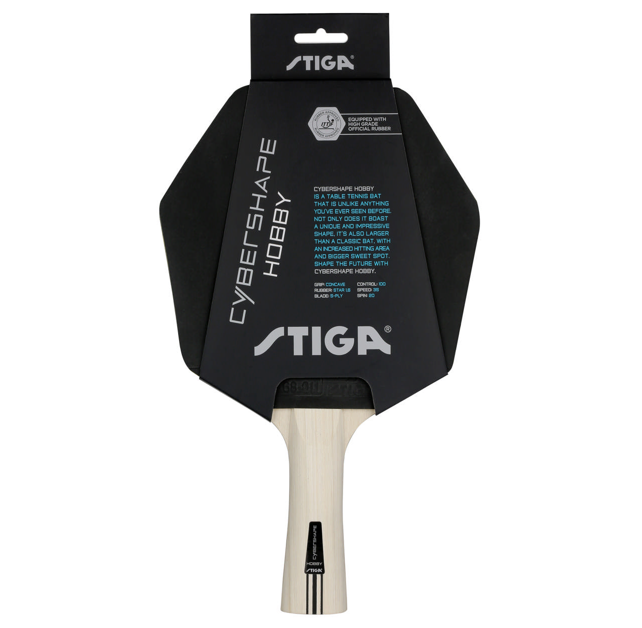 Bordtennisracket STIGA Cybershape Hobby