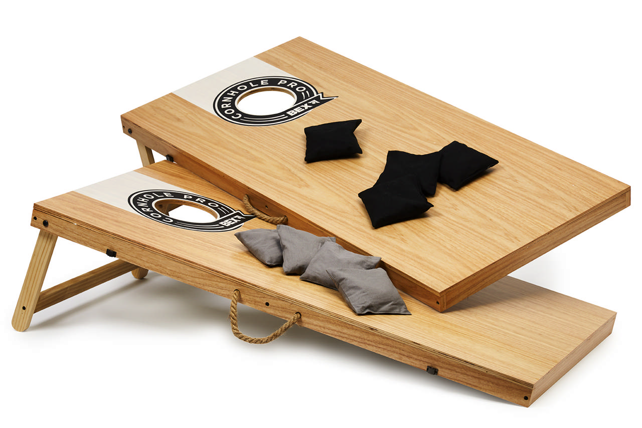 Ærteposespil i træ, stor model