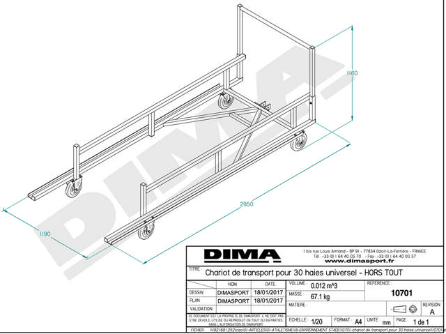 Opbevaringsvogn DIMA