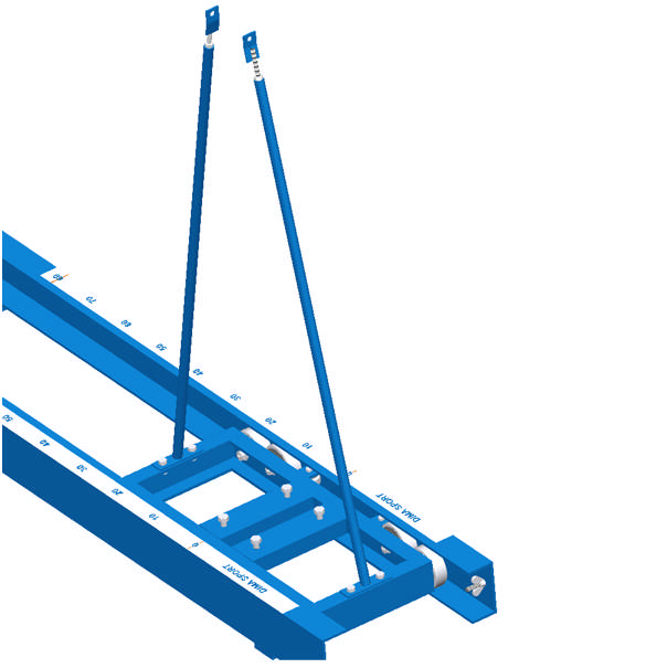 Fødder til stangspringsstativ DIMA