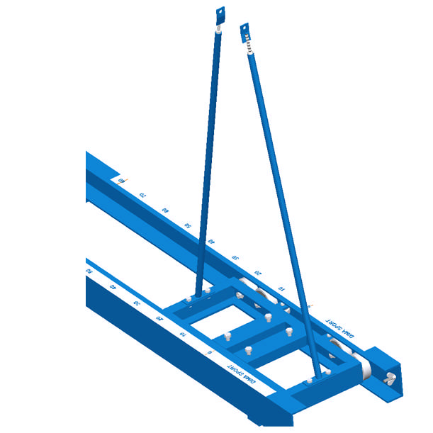 Fødder til stangspringsstativ DIMA