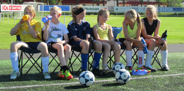 Portabel spelarbänk med 6 platser