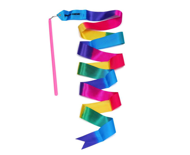 Voimistelunauha 3 m, monivärinen