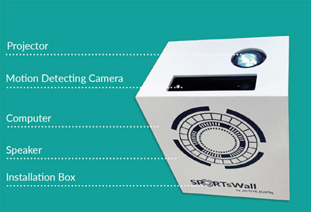 ActiveFloor Sportswall Laser