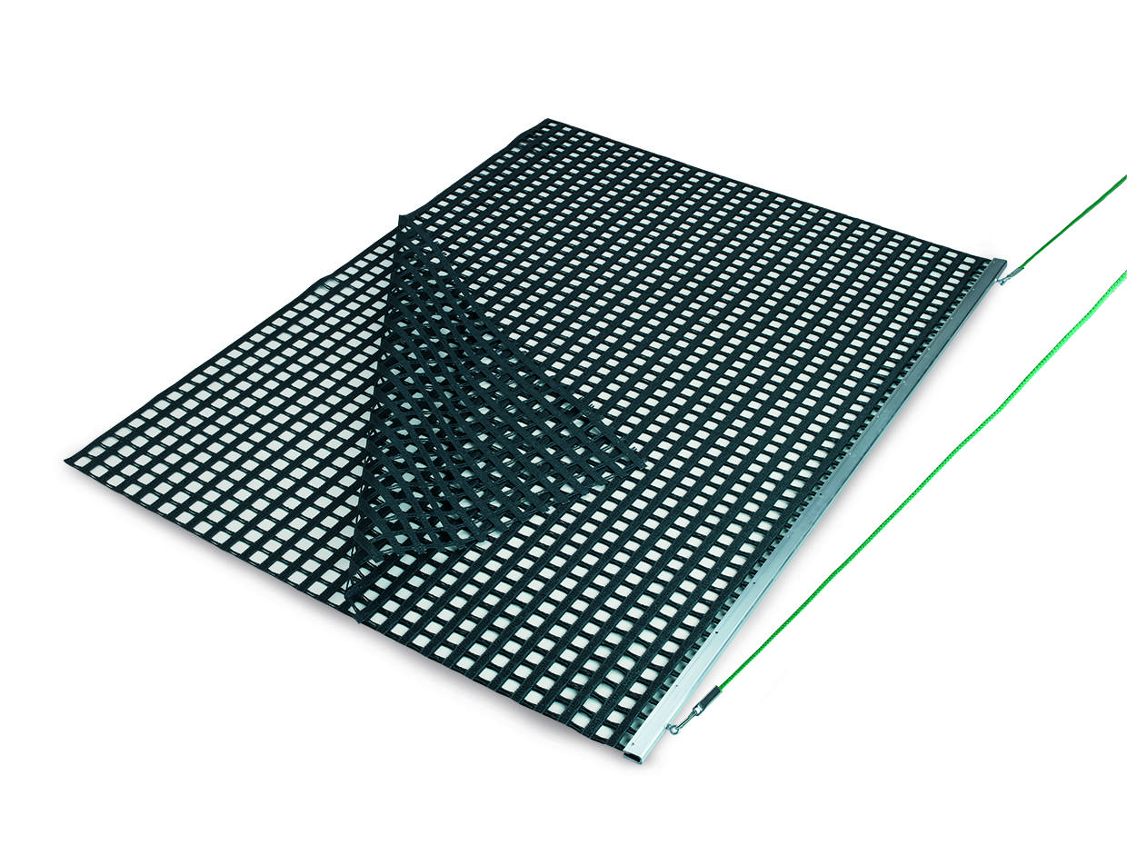 Släpnät dubbel med draglina & bom