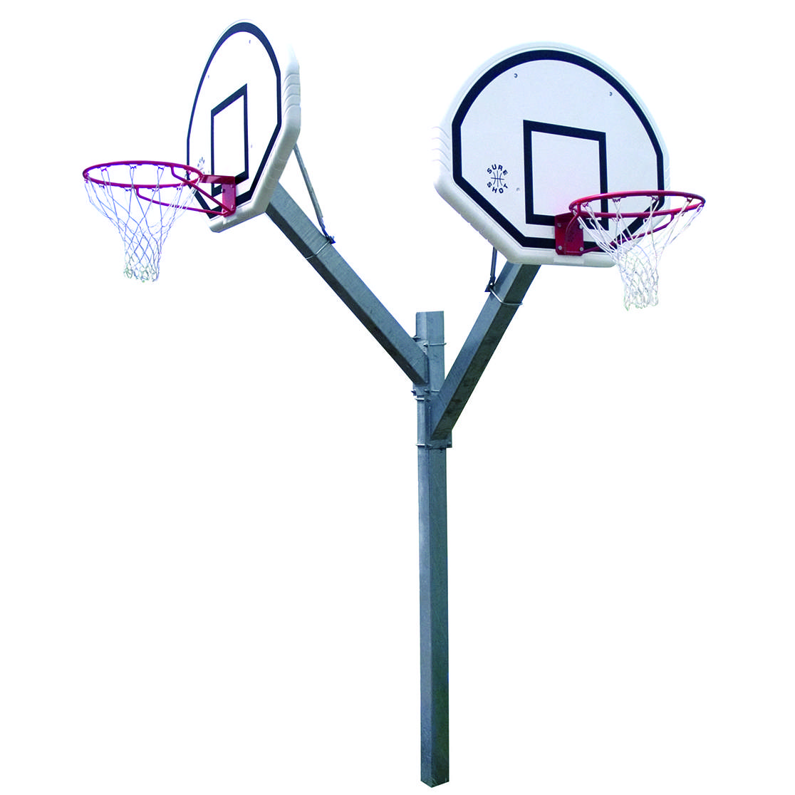 Streetbasketmål EURO COURT Dobbel