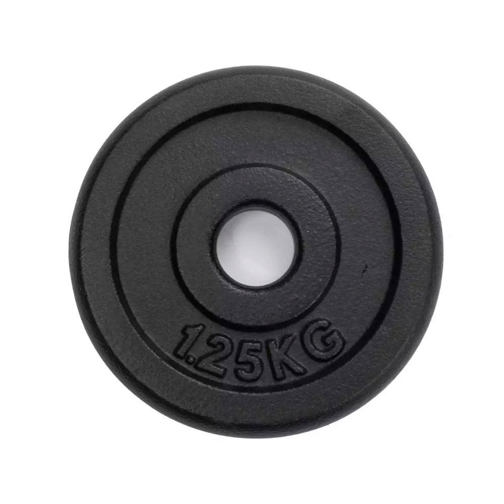 Viktskiva RECOIL skolstång järn, 1,25 kg