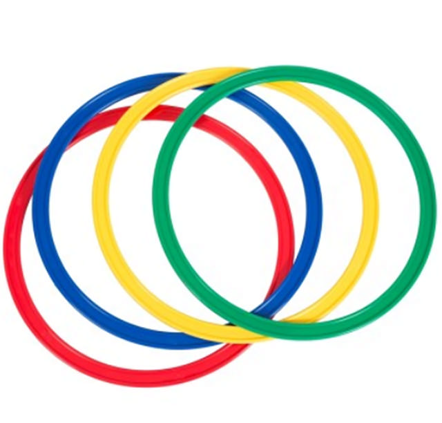 Litteä vanne 50 cm, 4-pakkaus