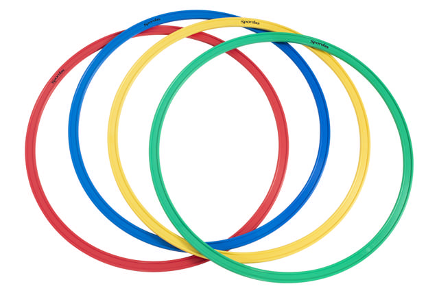 Platt rockringsset 50 cm, 4-pack