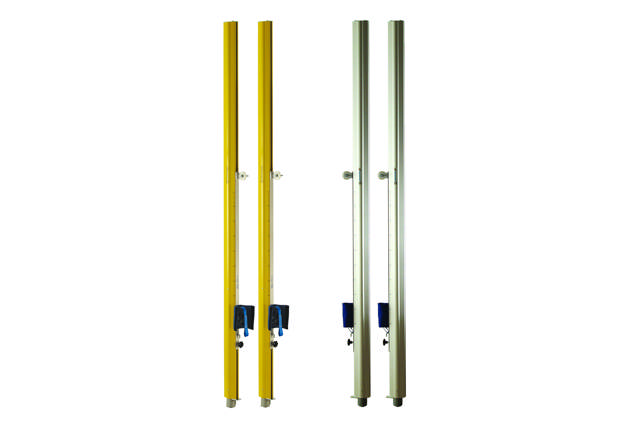 Beach volley-pylväät Visby Alu + maaholkit