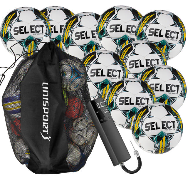 Fotbollspaket SELECT Pioneer TB, strl 5, 10-p, inkl bag och pump