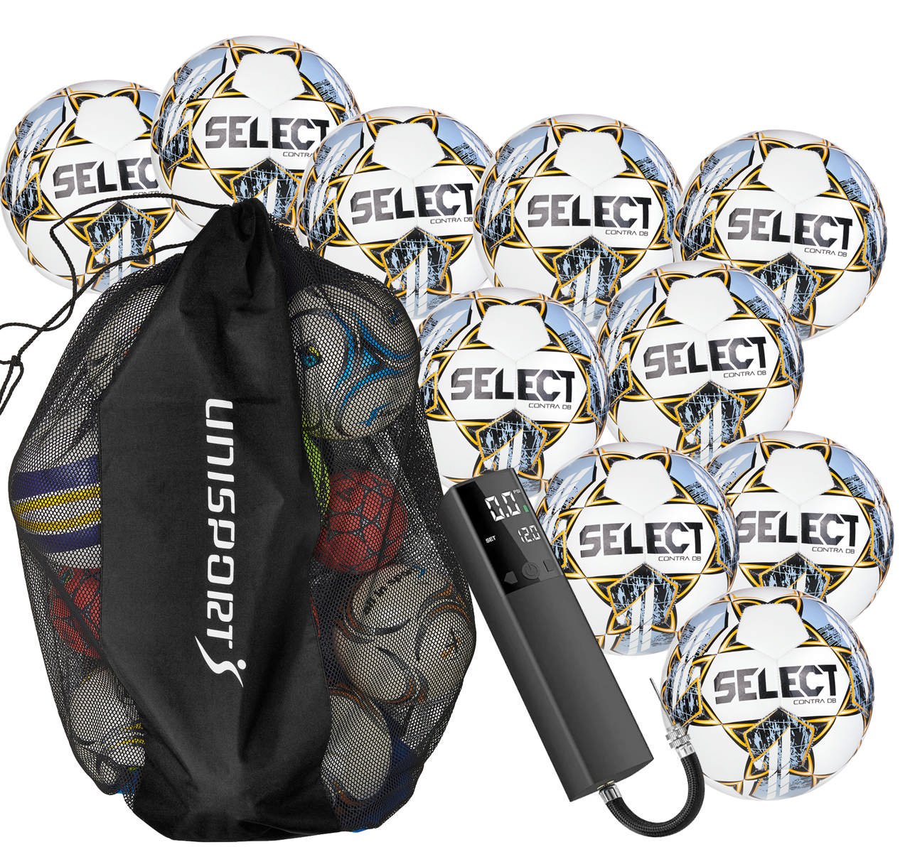 Fotballpakke SELECT Contra 10-p størrelse 3