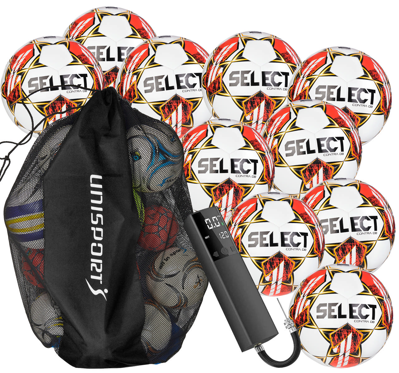 Fotballpakke SELECT Contra 10-p - størrelse 4