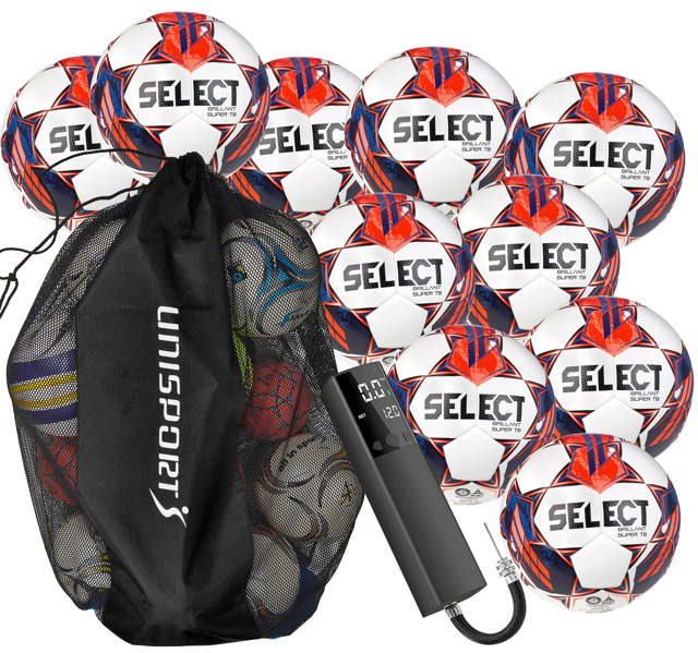 Fotballpakke SELECT Brilliant Super - størrelse 5 - hvit