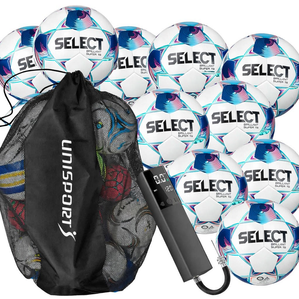 Fotballpakke SELECT Brilliant Super - størrelse 5 - hvit
