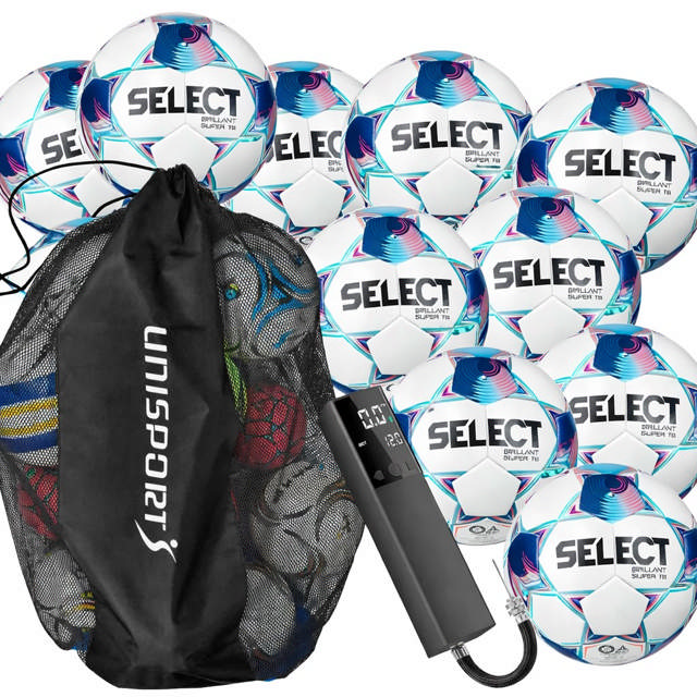 Fotballpakke SELECT Brilliant Super - størrelse 5 - hvit
