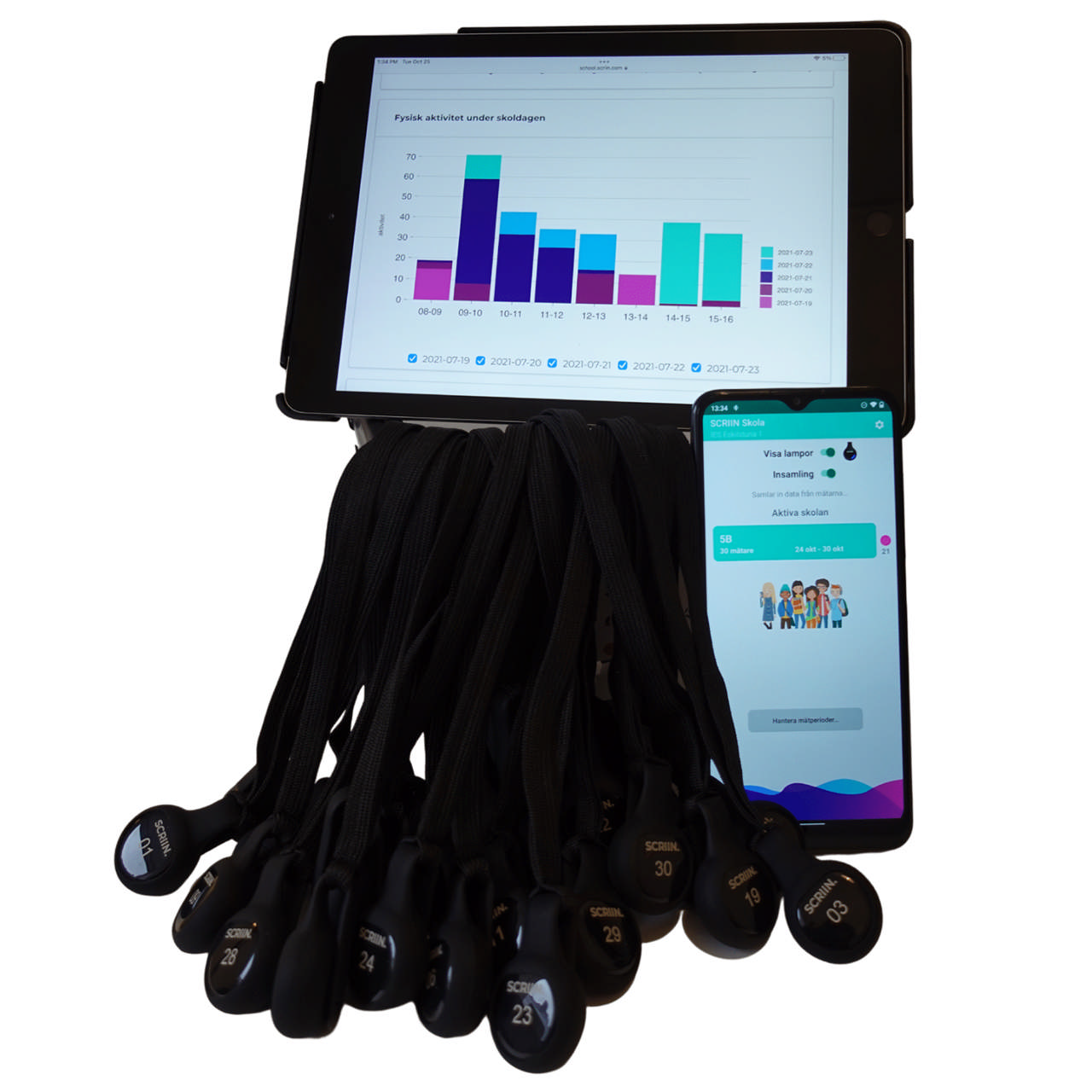 Aktivitetsmätare SCRIIN