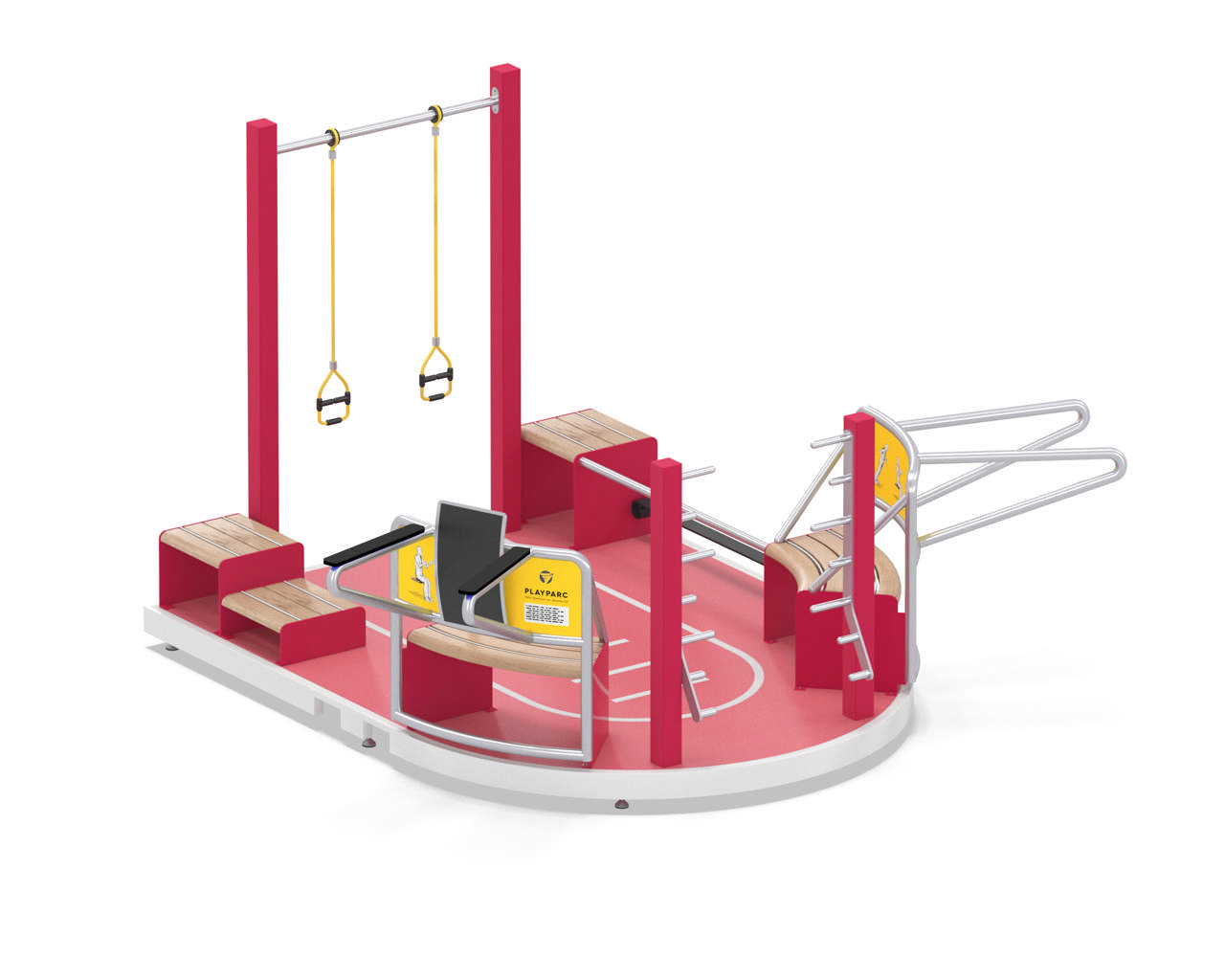 Uteaktivitet POCKETPARC® URBANSPORT - FITNESS