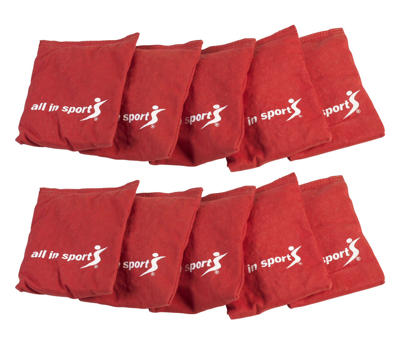 Ärtpåsar, 10-pack, röda