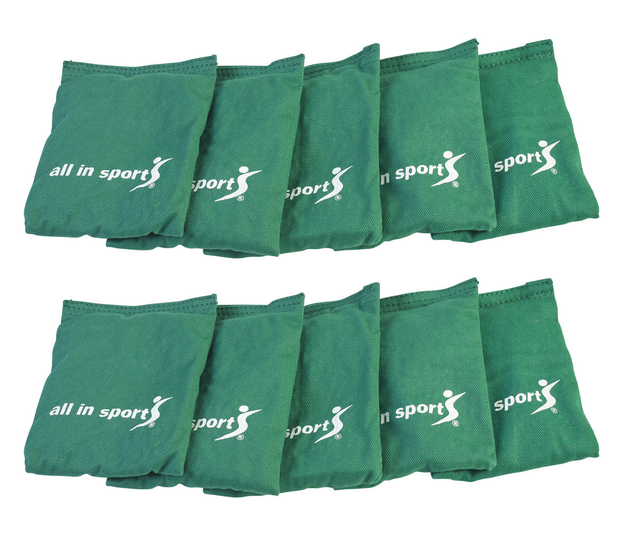 Ärtpåsar, 10-pack, gröna