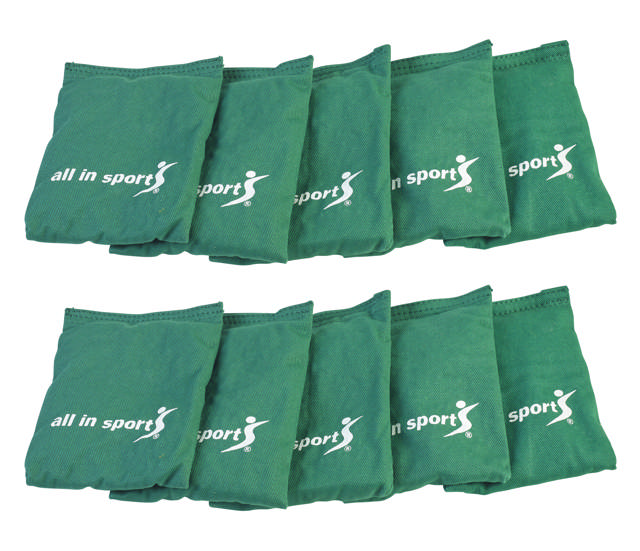 Ärtpåsar, 10-pack, gröna