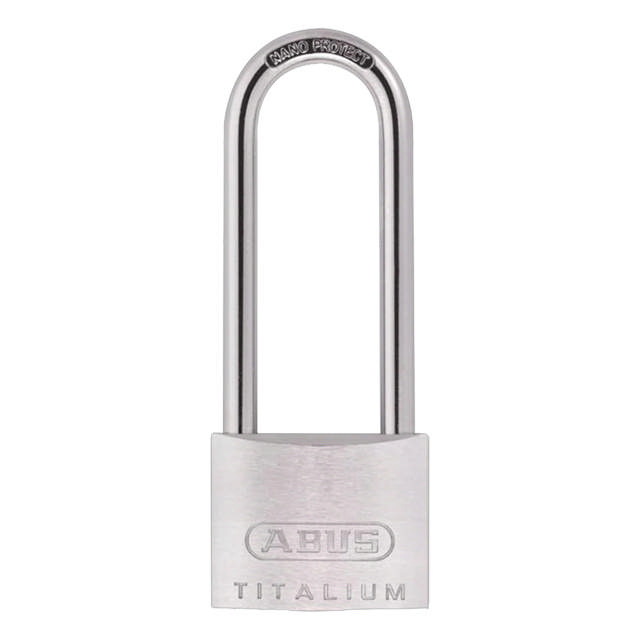 Hänglås inkl 3 nycklar, förlängd bygel, Lika låsning från Okt 2025