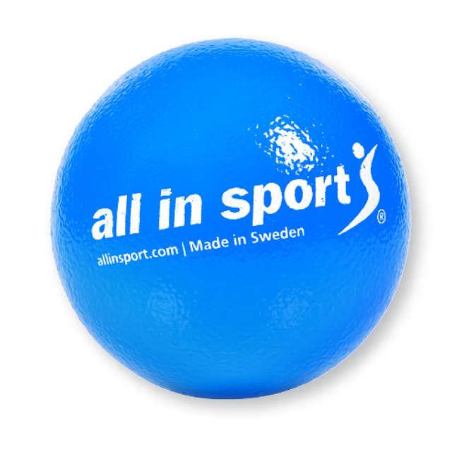 Skumplastboll COG 90 mm, neonblå