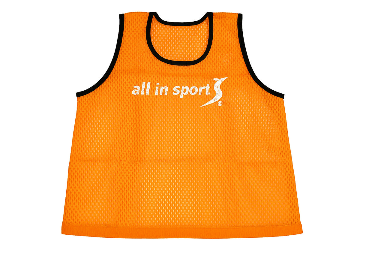 Lagväst ALL IN SPORT Basic Junior, orange 