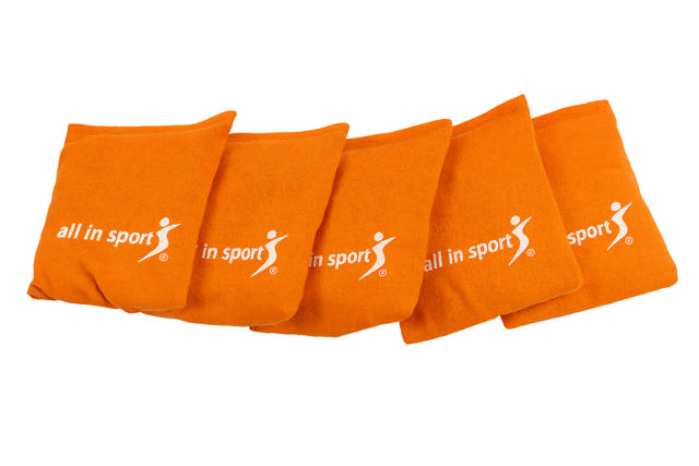 Ärtpåsar 5 st, orangea