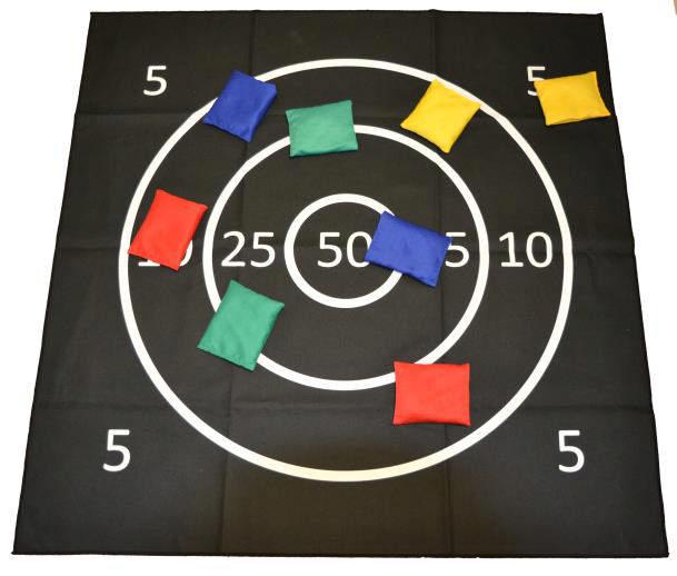 Ärtpåsematta 100 x 100, inkl 8 ärtpåsar