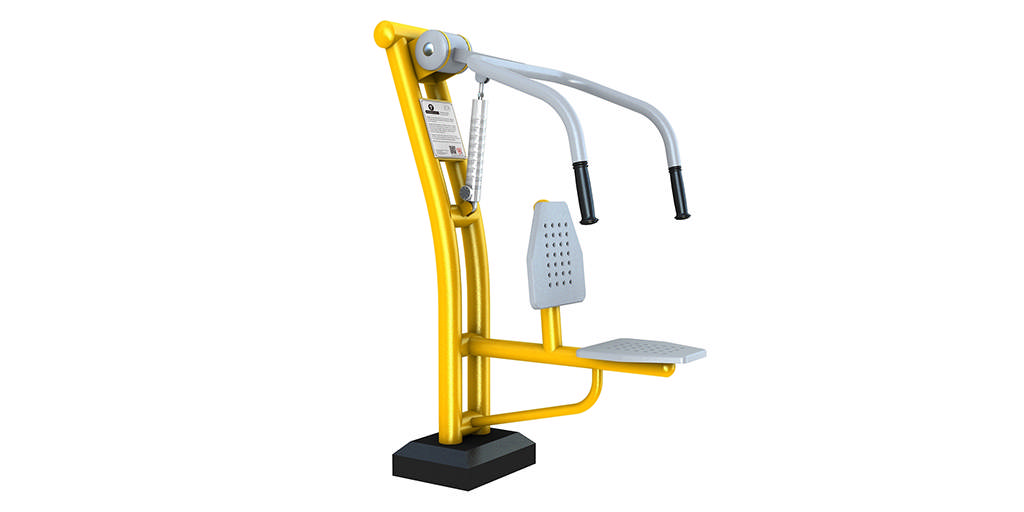 Utegym Piston Bröstpress sned