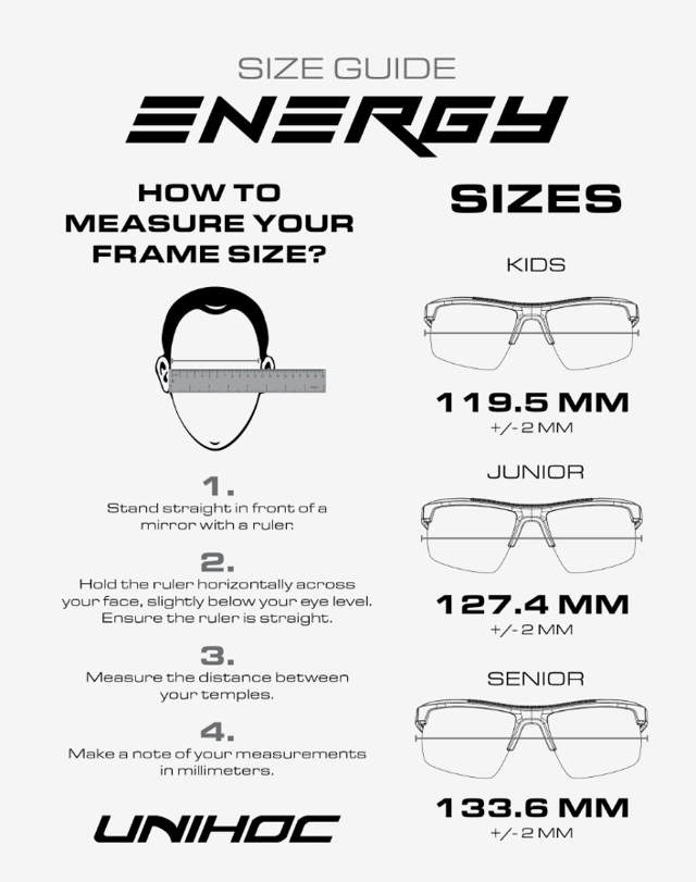 Skyddsglasögon UNIHOC Energy, Kids