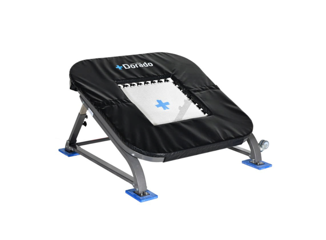 Dorado 32 inkl justerbart ben, ramskydd, 3 st transporthjul, vit duk
