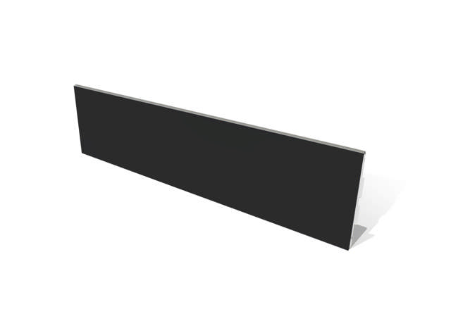 Kaukaloelementti 2 m suora, Rosco Heavy/Active