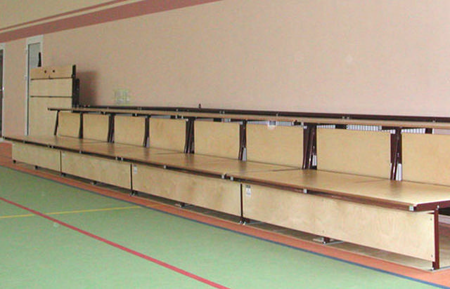 Sammenklappelig tribune Rantzows