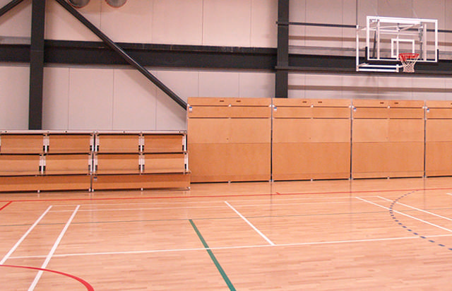 Sammenklappelig tribune Rantzows