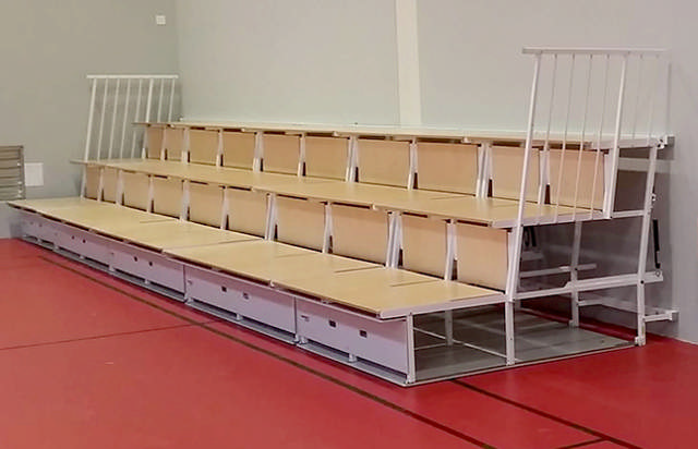 Sammenklappelig tribune Rantzows