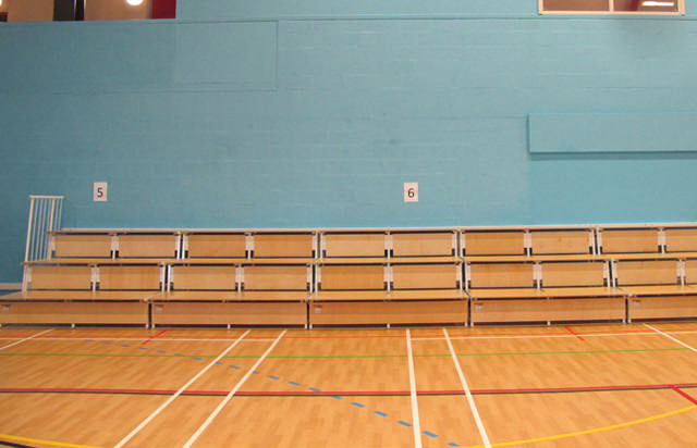 Sammenklappelig tribune Rantzows