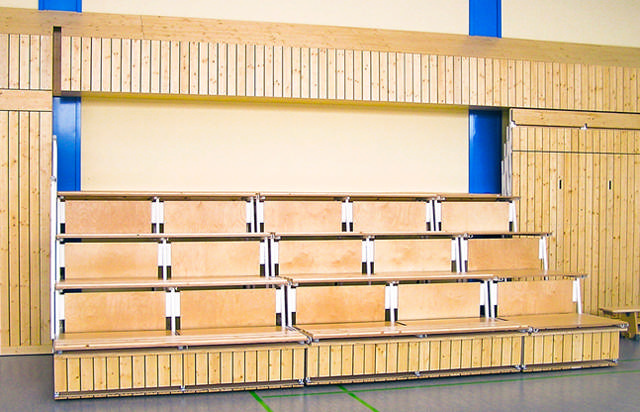 Sammenklappelig tribune Rantzows