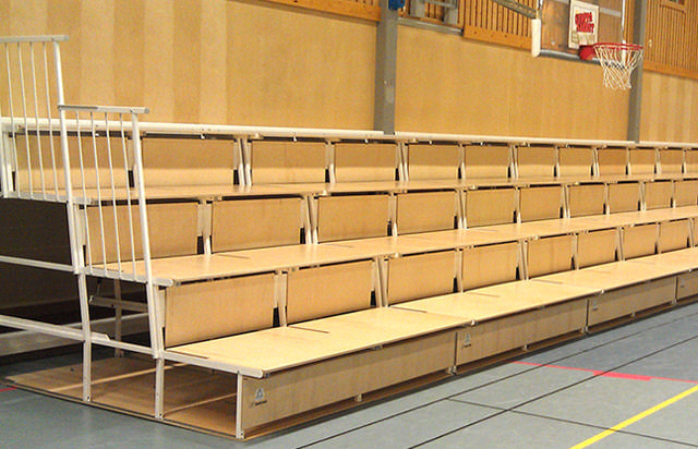 Sammenklappelig tribune Rantzows