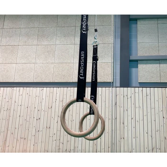 Ylösvedettävät voimistelurenkaat J202