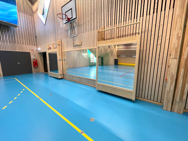 Ribbe, svingbar, 2 fag