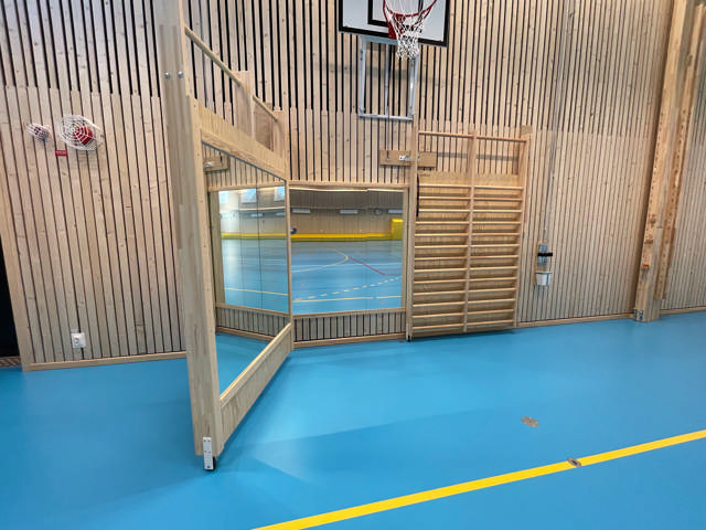 Ribbe, svingbar, 2 fag