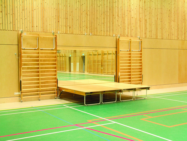 Puolapuunäyttämö, 2 moduulia